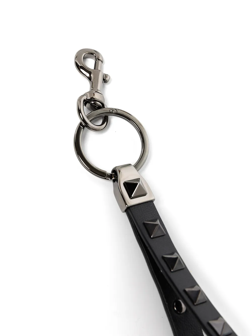 Valentino Garavani Rockstud sleutelhanger - Zwart