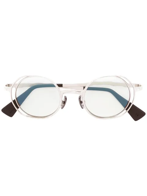 Kuboraum round frame sunglasses 