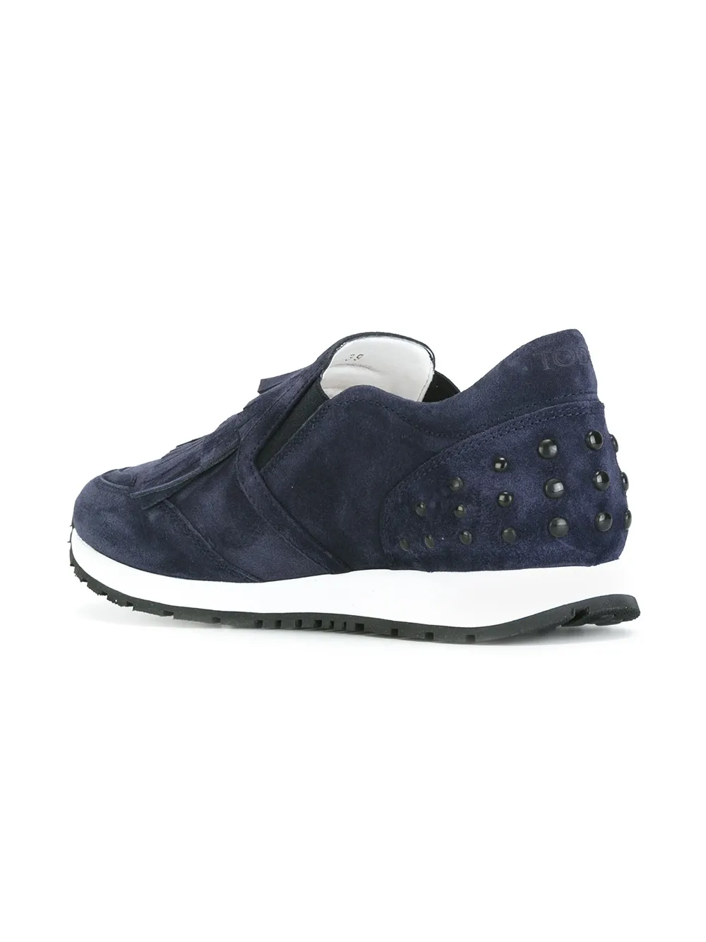 Tod's studded slip-on sneakers Blauw