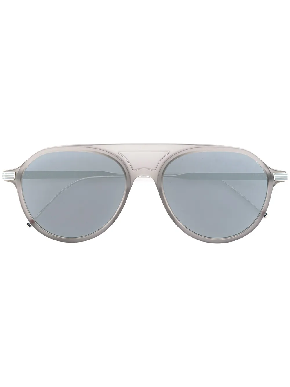 Thom Browne Aviator Sunglasses In Blue