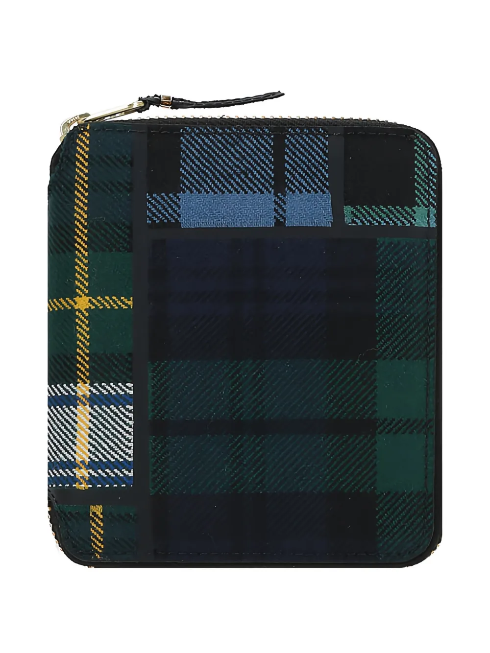 Comme Des Garçons Wallet tartan wallet | Green | Image 1