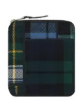 Comme Des Garçons Wallet tartan wallet - Green