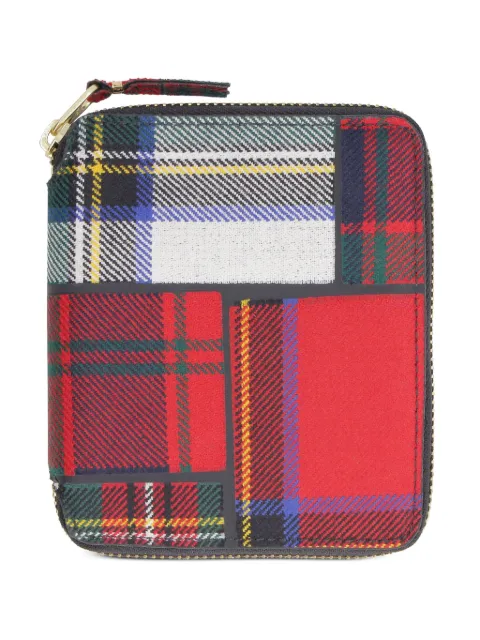 Comme Des Garçons Wallet tartan wallet