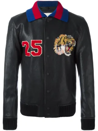 gucci tiger bomber