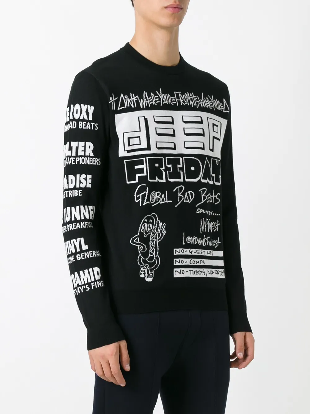Kenzo Flyers jumper Zwart