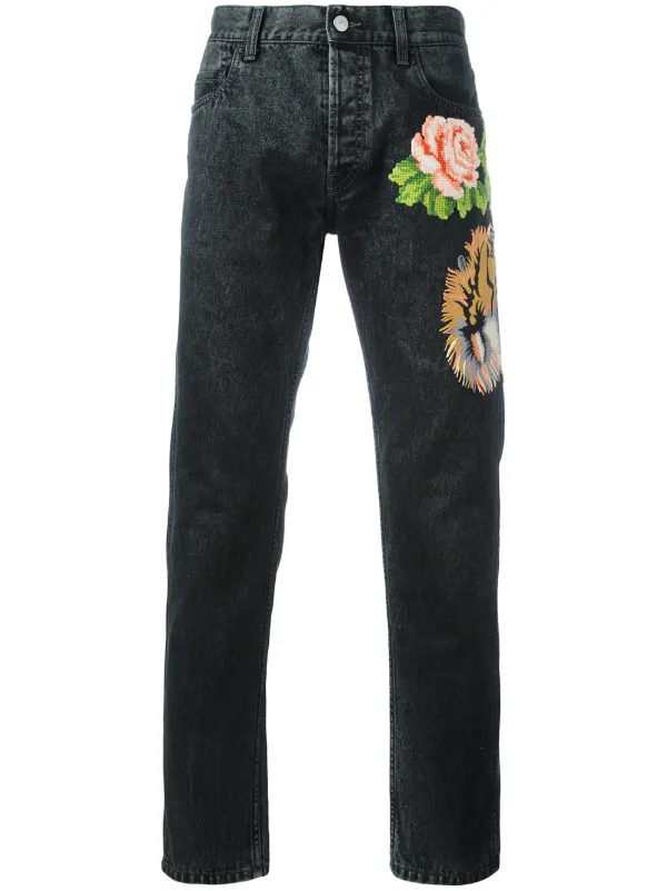 Gucci Jeans With Tiger Online, 55% OFF 