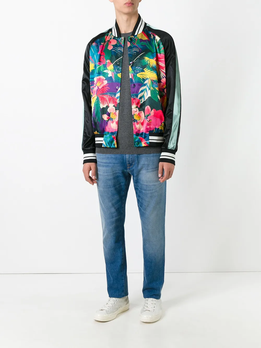 Valentino Garavani tropical print bomber jacket | Bomber Jackets | Image 2