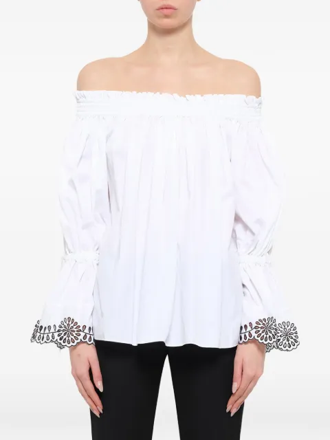 Alexander McQueen Schulterfreie Bluse