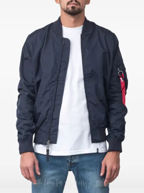 Alpha Industries slim-cut bomber jacket