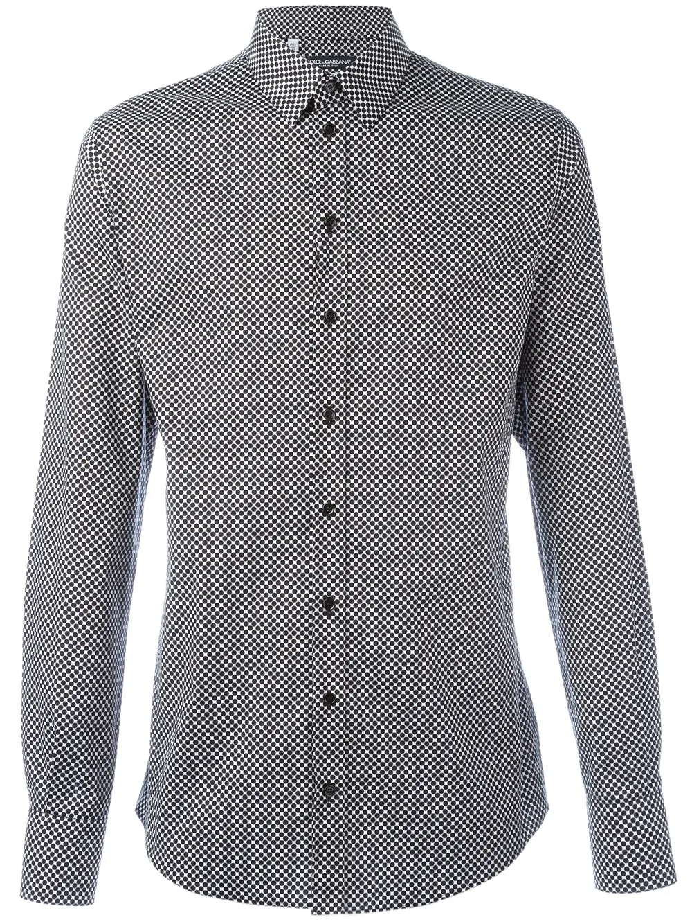 Dolce & Gabbana dot print shirt - Nero