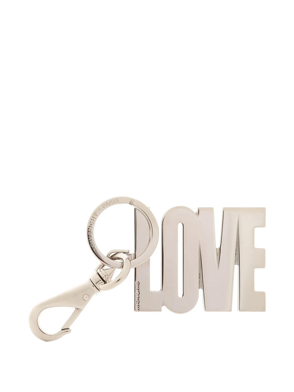Givenchy 'Love' Schlüsselanhänger - Metallic