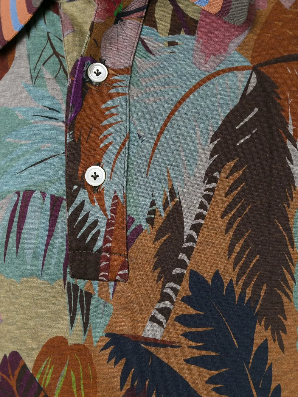 Valentino Garavani tropisch hemd Veelkleurig