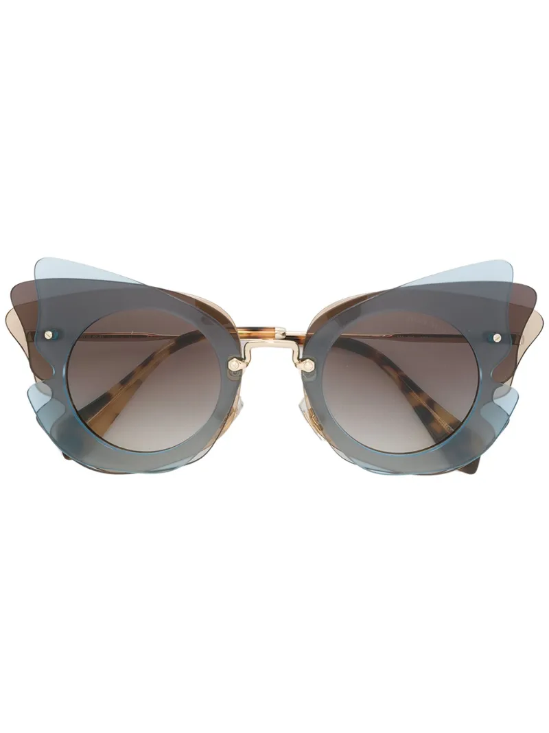 Collection butterfly sunglasses Miu Miu Eyewear