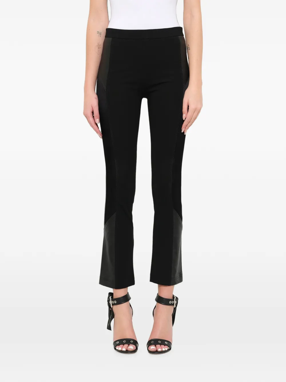 Givenchy cropped bootcut trousers - Black