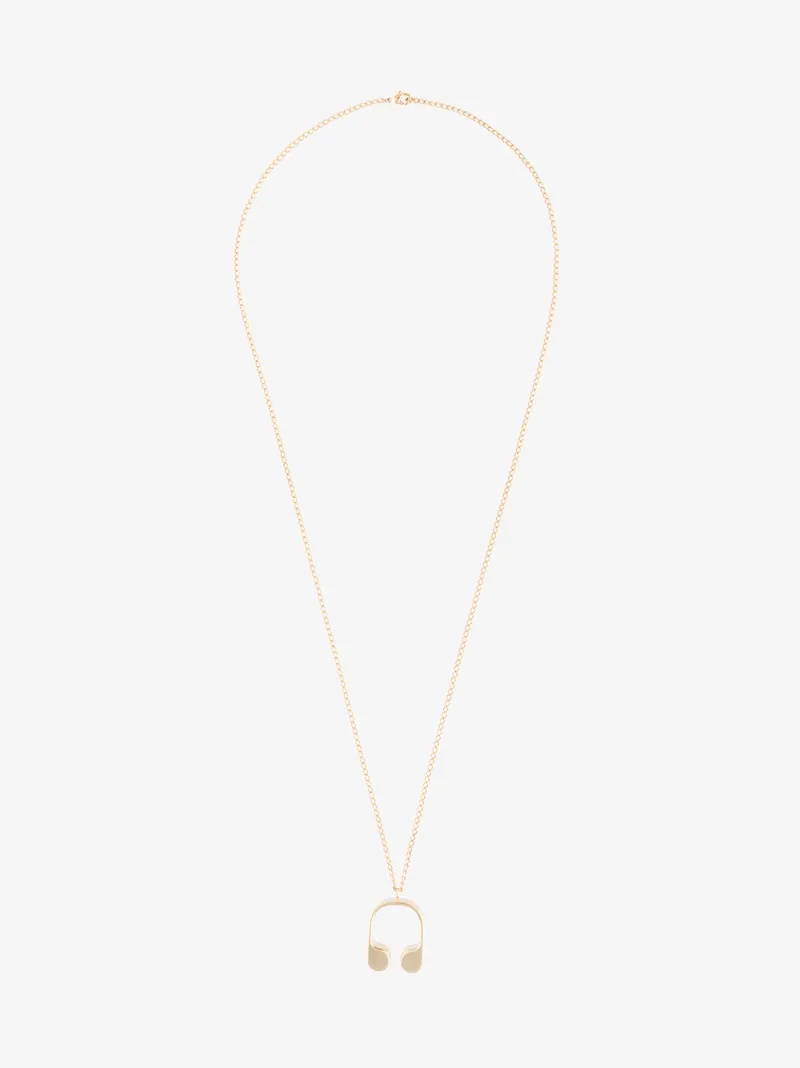 J.W.Anderson U-shaped pendant necklace