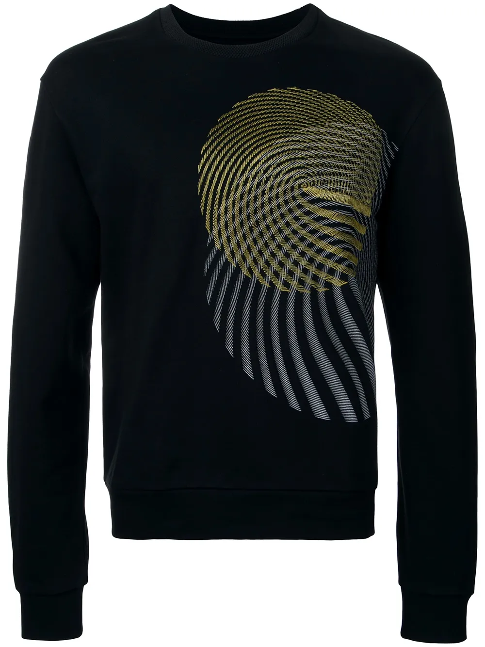 Wooyoungmi circular pattern sweatshirt - Nero