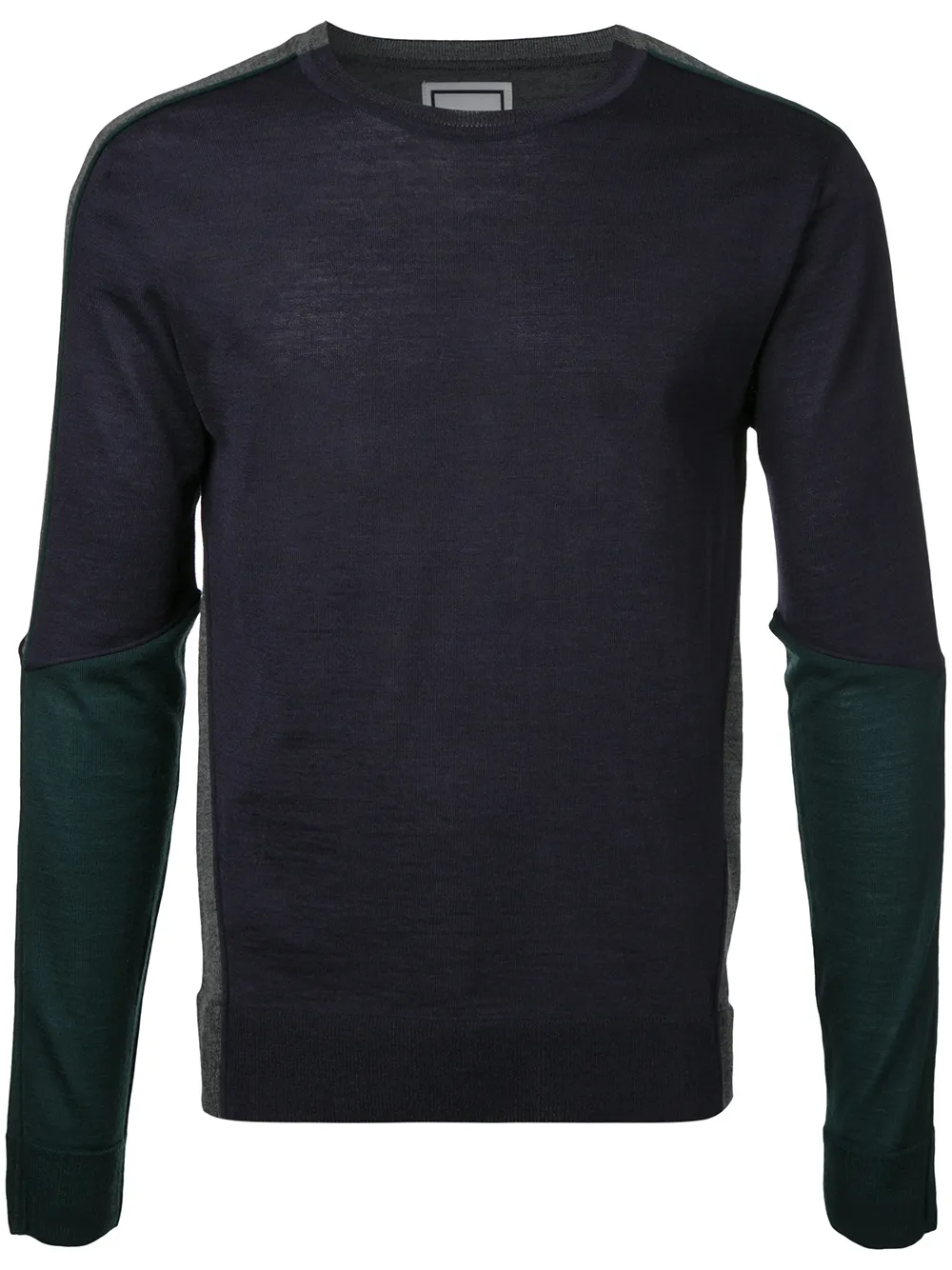 Wooyoungmi Sweatshirt mit Kontrastdetails - Blau