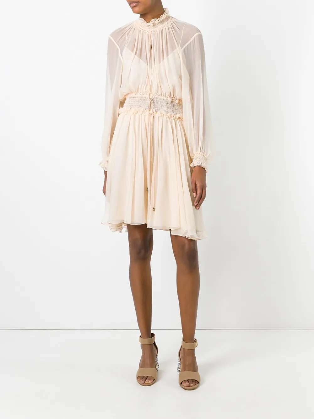  Chloé Langes Kleid   Nude 