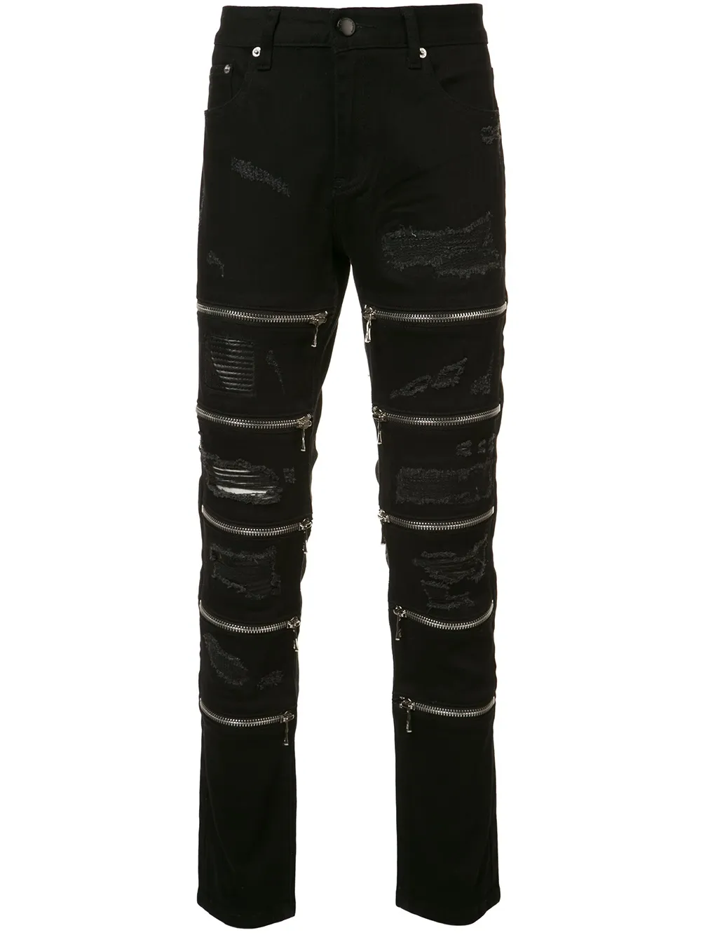 God s Masterful Children Front Zips Skinny Jeans Farfetch