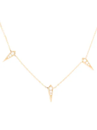 Lizzie Mandler Fine Jewelry 18kt Gold 5 Kite Diamond Necklace Lizzie Mandler Fine Jewelry 18kt Gold 5 Kite Diamond Necklace