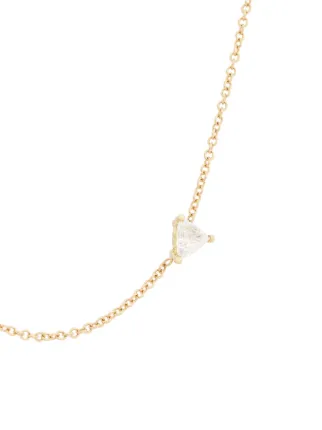 Lizzie Mandler Fine Jewelry 18kt Gold Floating Triangle Diamond Lizzie Mandler Fine Jewelry 18kt Gold Floating Triangle Diamond Necklace