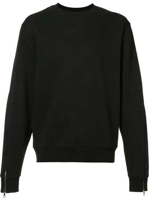 Mostly Heard Rarely Seen zipped sleeves sweatshirt