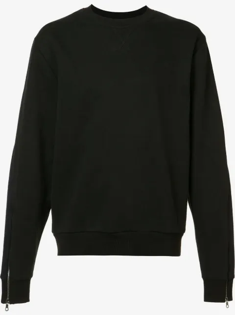 Mostly Heard Rarely Seen zipped sleeves sweatshirt