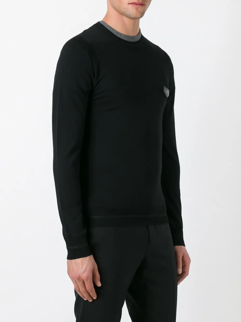  Givenchy Pull à Plaque Logo - Noir 