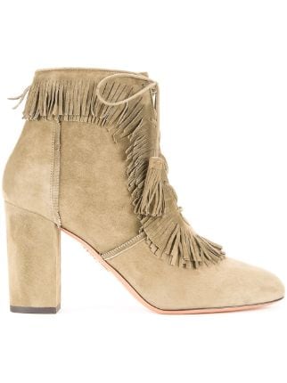 Aquazzura Aquazzura X Farfetch Very Pascaline Booties - Farfetch