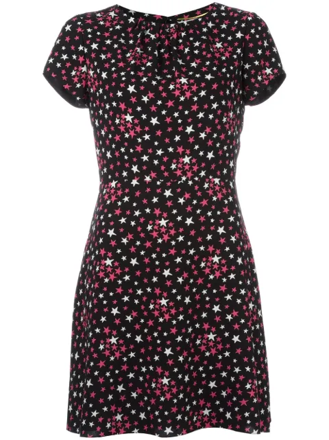 Saint Laurent star-print shift dress