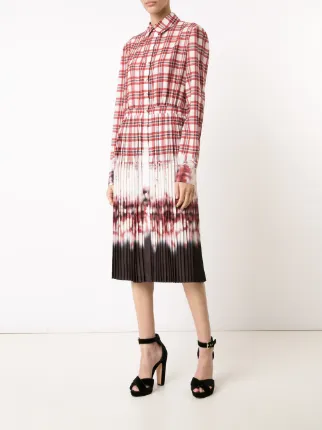 Altuzarra Tie Dye Pleated Shirt Dress Farfetch Altuzarra Tie Dye Pleated Shirt Dress
