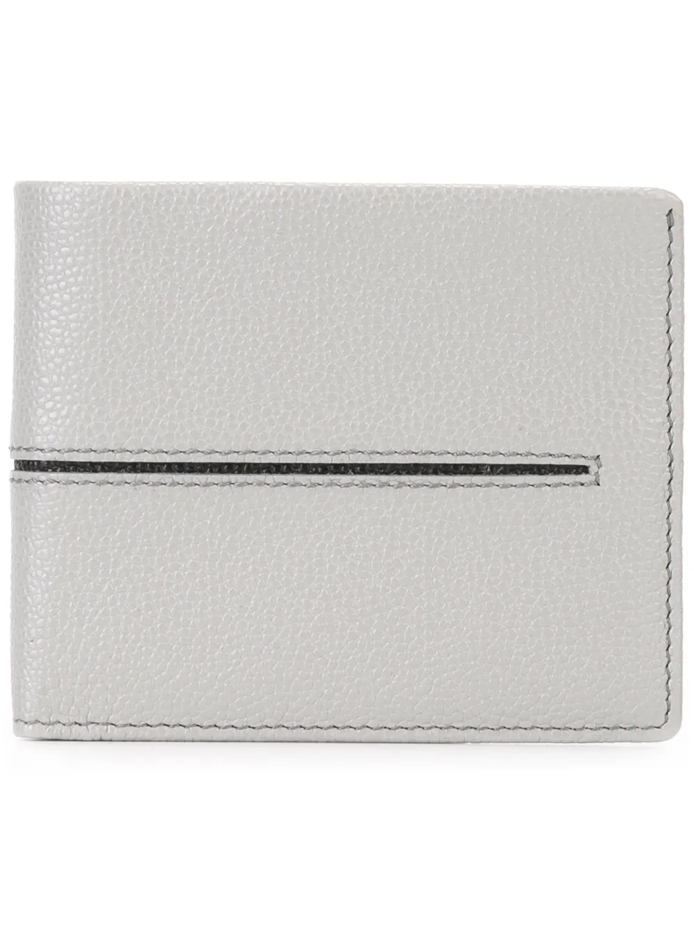 Tod's embossed line bi-fold wallet | Grey | Image 1