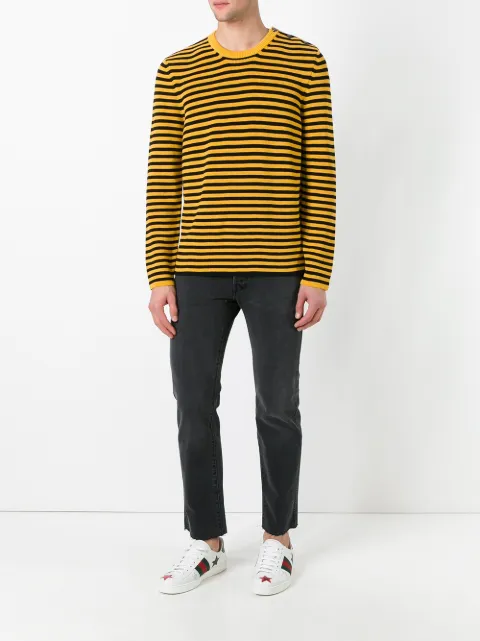 GUCCI panther patch jeans