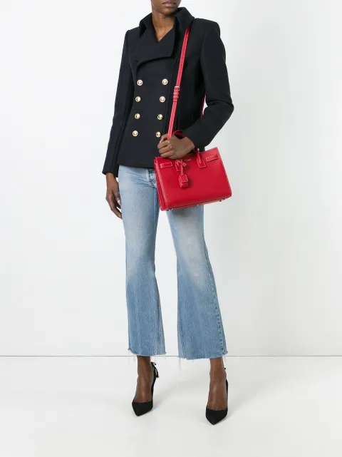 SAINT LAURENT BABY 'SAC DE JOUR' TOTE