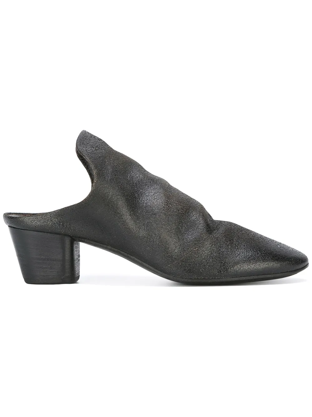 杏仁形鞋尖穆勒鞋