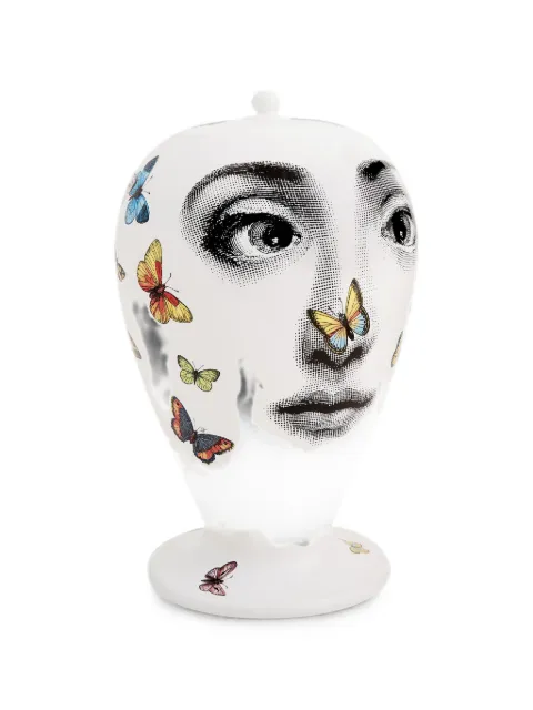 Fornasetti face print vase