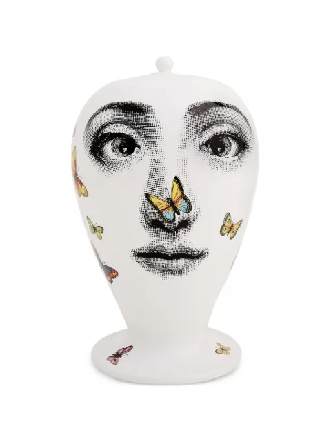 Fornasetti Farfalle face-print vase 