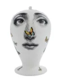 Fornasetti face print vase - White