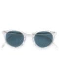 Oliver Peoples Gregory Peck round frame sunglasses - Neutrals