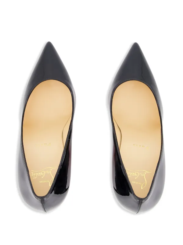 Christian Louboutin Pigalle 100mm Leather Pumps | Black | FARFETCH ZA