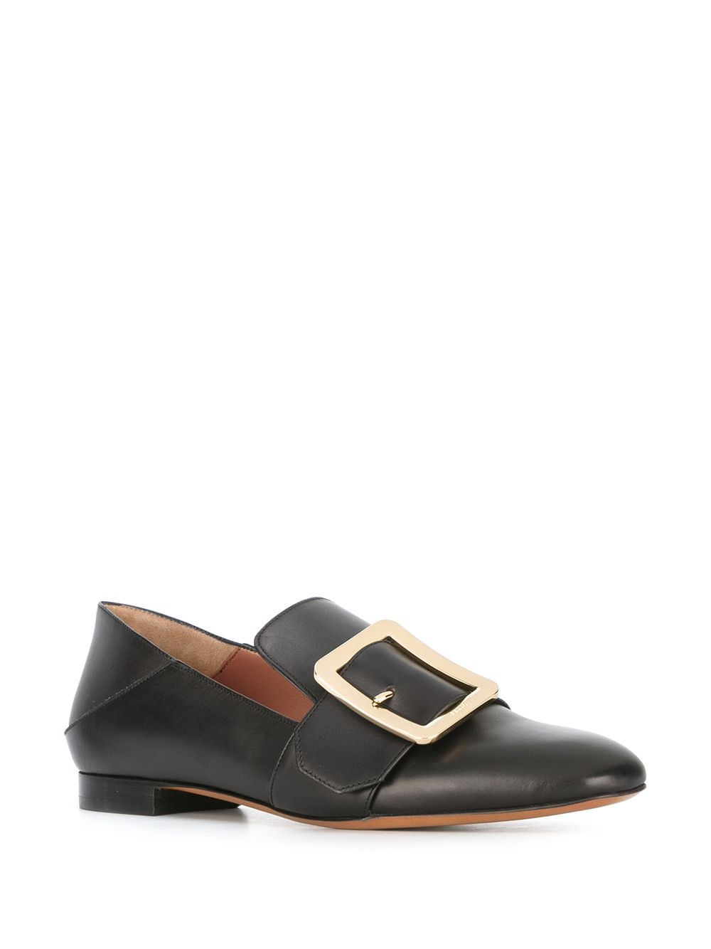 Bally buckle loafers - Zwart