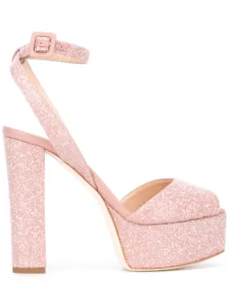 zanotti grise pailletée