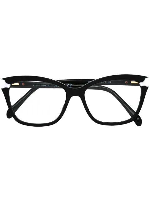 PUCCI Brille mit rechteckigem Gestell