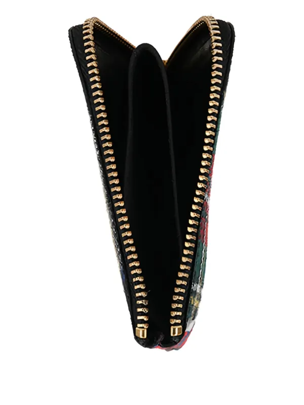 Comme Des Garçons Wallet tartan-check Wallet | Red | FARFETCH GE