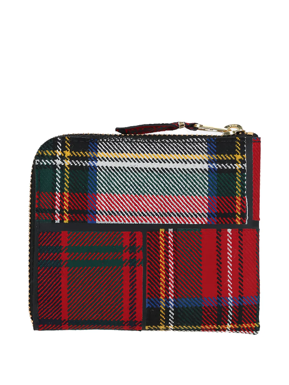 Comme Des Garçons Wallet Red Tartan Wallet | Men | Image 2