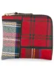 Imagen 1 de Comme Des Garçons Wallet monedero con patchwork de tartán