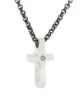 Rosa Maria cross pendant necklace