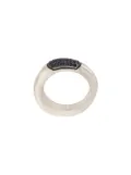 Rosa Maria studded ring - Silver