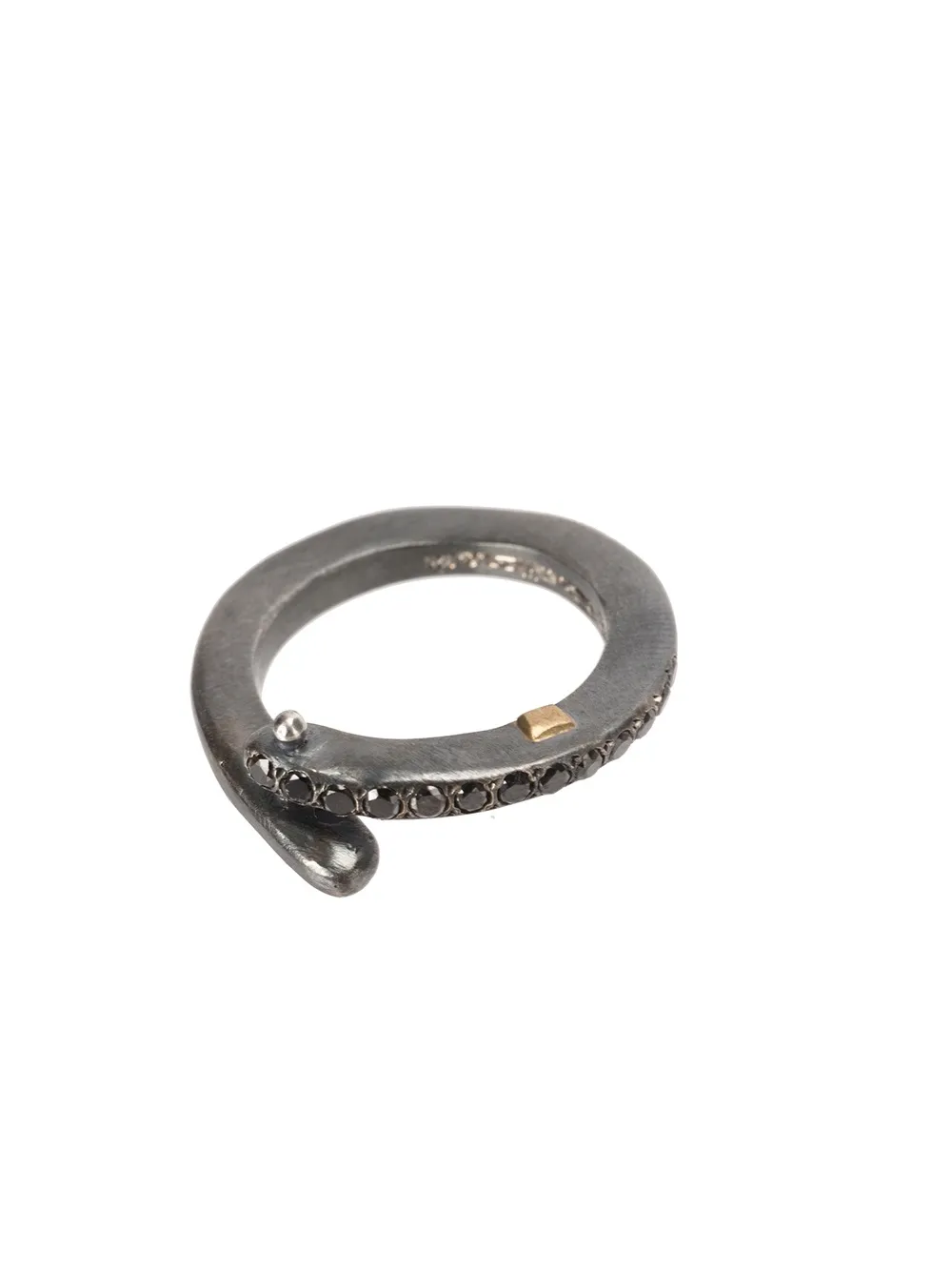  Rosa Maria Studded Ring - Silver 