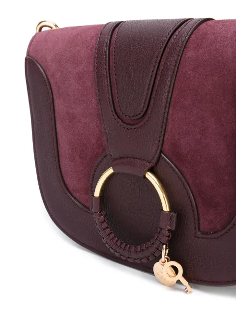 hana small leather crossbody bag